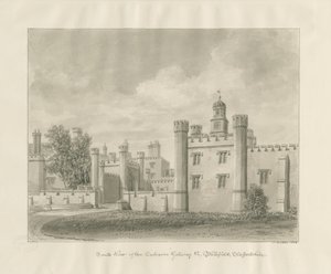 Blithfield Hall von John Buckler