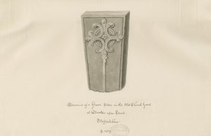 Burton-upon-Trent - Grabstein im 