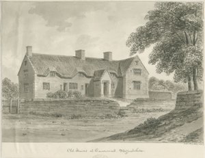 Caverswall Dorf - Alte Häuser von John Buckler