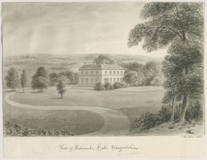 Cheddleton - Ashcombe Hall von John Buckler