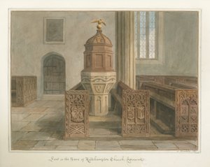 Kilkhampton Kirche von John Buckler