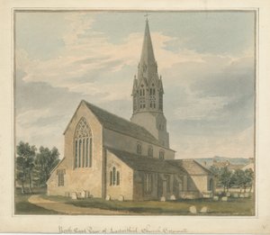 Lostwithiel Church, Cornwall von John Buckler