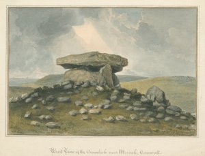Cornwall - Morvah - "Der Cromlech", 1821
