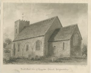 Kingstone Kirche von John Buckler