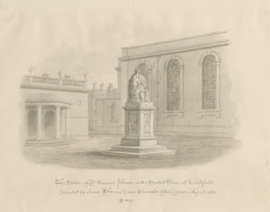 Lichfield - Marktplatz von John Buckler