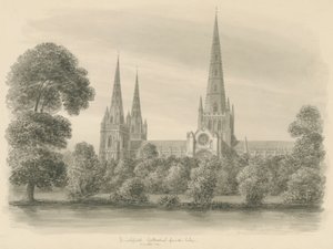 Lichfield Kathedrale - Südansicht