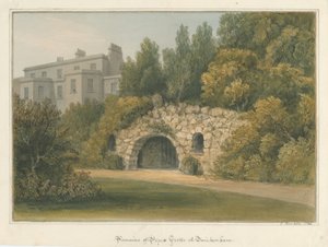 Twickenham - Popes Grotte von John Buckler