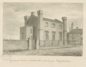 Newcastle-under-Lyme - Gymnasium (1840) von John Buckler