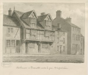 Newcastle-under-Lyme - Alte Häuser