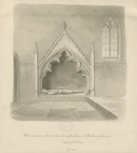 Norbury Kirche - Denkmal für Ralph le Botiler (1843)