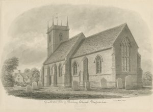 Norbury Kirche (1843) von John Buckler