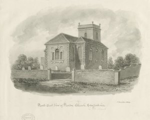 Norton-in-the-Moors Kirche von John Buckler
