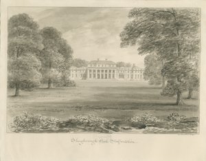 Shugborough Hall von John Buckler