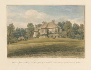 Wrington - Barley Wood Cottage, 1828 von John Buckler