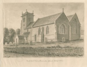 Swynnerton Kirche von John Buckler