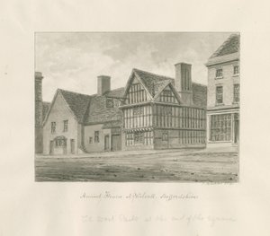 Walsall Stadt - Altes Haus von John Buckler
