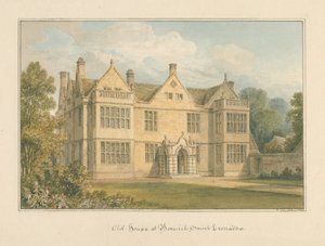 Wiltshire - Berwick Saint Leonardo - Altes Haus, 1814 von John Buckler