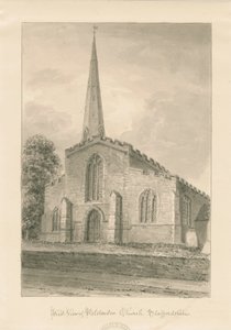 Wolstanton Kirche von John Buckler