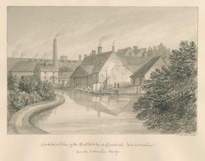 Droitwich - Salzwerke, 1833 von John Buckler
