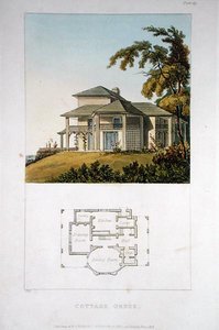 Ein Cottage Ornee, aus Ackermanns 