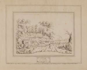 Cottages aus der Natur (mit Cottage links)