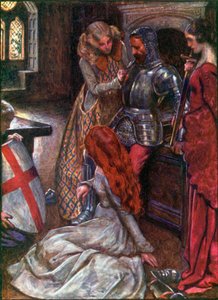 Christus bewaffnet von John Byam Liston Shaw