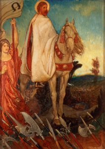 Der Weg nach Golgatha (Panel) von John Byam Liston Shaw