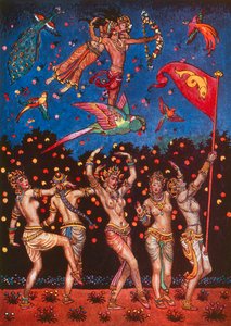 Der Garten von Kama von John Byam Liston Shaw