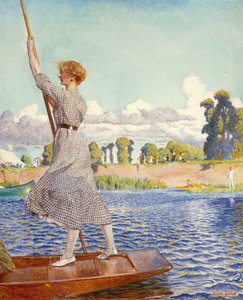 Die Regatta von John Byam Liston Shaw