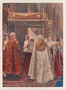 Die Salbung von Königin Alexandra
