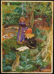 Sie setzten sich und weinten von John Byam Liston Shaw