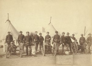 Berühmte Batterie „E“ der 1. Artillerie von John C. H. Grabill