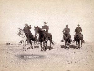 Beobachtung eines feindlichen Indianerlagers, 1891
