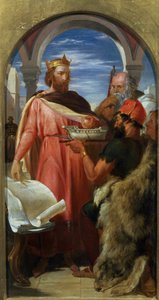 Ein Modell für Alfreds Marine, 1851 von John Callcott Horsley
