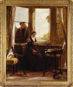 Lady Jane Grey und Roger Ascham, 1853 von John Callcott Horsley