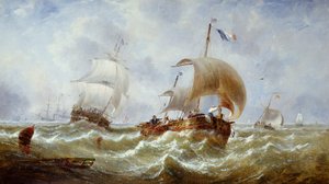 Eine frische Brise, ca. 1867