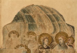 Studie der Wandmalereien im Kapitelhaus