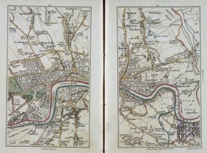 Karte von Ost-London, Platten 20-21, aus 