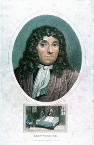 Anton van Leeuwenhoek 1632-1723, niederländischer Mikroskopist, c1810