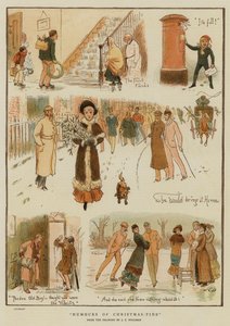 Weihnachtsstimmung von John Charles (after) Dollman