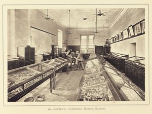 Museum, Camborne Bergbauschule von John Charles Burrow