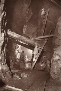 Die 180 in der East Pool Mine, Illustration aus 
