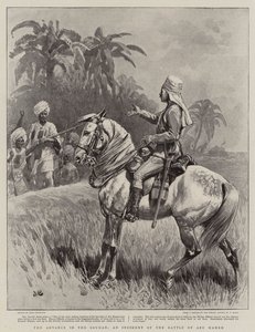 Der Vormarsch im Sudan, ein Vorfall der Schlacht von Abu Hamed von John Charlton
