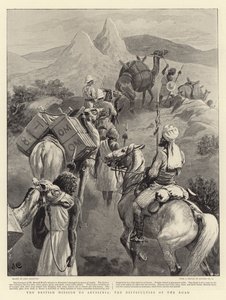 Die britische Mission nach Abessinien, die Schwierigkeiten des Weges von John Charlton