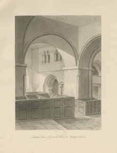 Forton - Aqualate Hall: Gravur, undatiert [1653-1686] von John Chessell Buckler