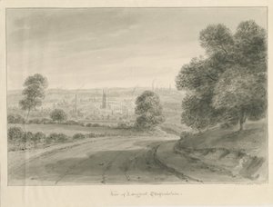Longport Village: Sepiazeichnung