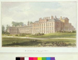 Südostansicht des Kensington Palace, 1826