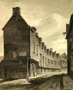 Blick auf die Folly bei Dockhead, Bermondsey von John Chessell Buckler