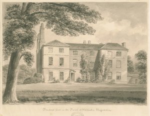 Wolstanton - Bradwell Hall von John Chessell Buckler