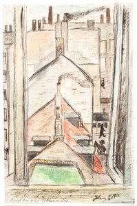 Aussicht aus meinem Küchenfenster von John Christensen